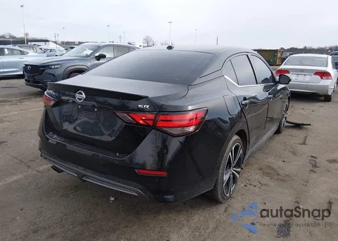 2021 Nissan Sentra Sr Xtronic Cvt z USA, uszkodzony, nr VIN 3N1AB8DV8MY212663